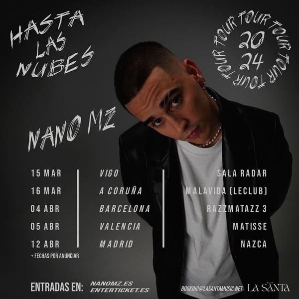 Cartel de HASTA LAS NUBES